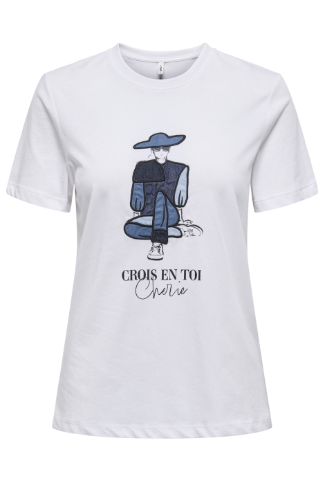 Only onlemma life reg s/s lady top jrs